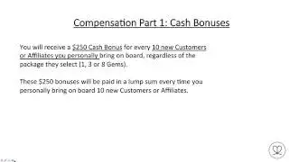 Royaltie Compensation Plan