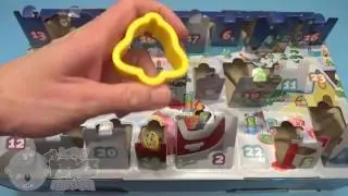 Baby Big Mouth Opens a Surprise Christmas Advent Calendar with Vtech Toys for Kids!   YouTube 720p