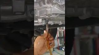 PROTON X70 TUKAR MINYAK GEARBOX DCTF.. #automobile #mechanic #service #maintenance  #mechaniclife