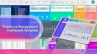 Resource Management Dashboard - Excel Template