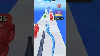 Snake Run Rush! 🐍🏃&zwj;♂️#SnakeRunRush #SlitheringAdventure #FunForKids #RunAndDodge #Trending #Gameplay