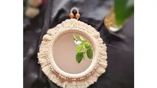 DIY Macrame Mirror | EASY Home decor ideas | Craft at home