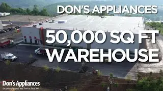 Don's Appliances' 50,000 sq ft Warehouse