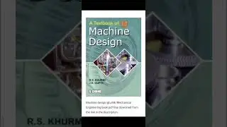 Machine design/gtu/BE/Mechanical engineering book pdf 