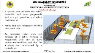 Robot Work cell - Design
