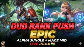 Epic Duo Rank Push with Jungle&ndash;Mid Combo | MLBB Ranked Gameplay