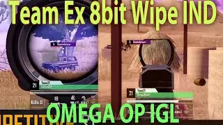 Team Ex 8bit Vs Ind 🤯🤯 !! God Level IGL Omega 🤯, Villager Scrims Highlights #s8ul #vescrims #shorts