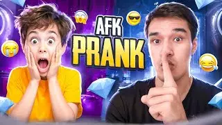 OBUNACHIM BILAN AFK PRANK QILDIK 😱🤯 #freefire