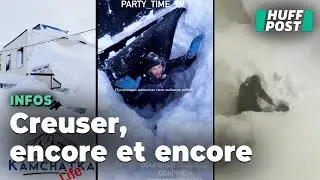 D&rsquo;incroyables chutes de neige ont enseveli des maisons enti&egrave;res dans cette r&eacute;gion de Russie