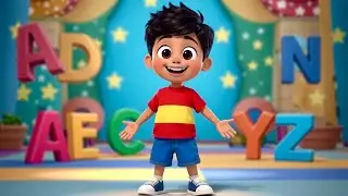ABCD Song for Kids | 3D Cartoon Alphabet Song | Learn A to Z Fun Way