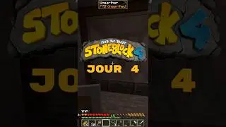 Jour 4 Les villageois mis au travail ! 🤑 [Stone Block 4] #minecraft #gaming #EdgarTV