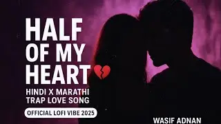 Half of My Heart 💔 | Hindi x Marathi Trap Love Song | Official Lofi Vibe 2025