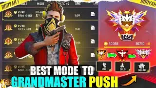 Best Mode To Grandmaster Push in Br Rank | Solo , Duo & Squad | Br Rank Push Tips and Tricks 