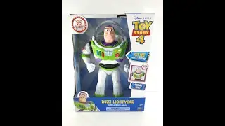 2019 Think Way Disney Toy Story 12 inch Talking Buzz Lightyear Action Figure