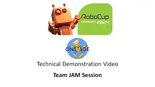 Team JAM Session - OnStage Technical Demonstration Video - RoboCupJunior Eindhoven 2024