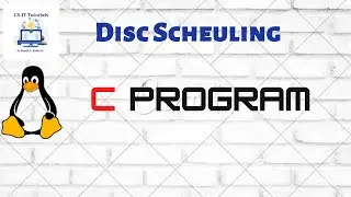 C Program for disc scheduling algorithms in OS