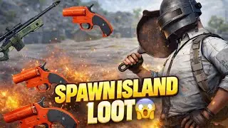 spawn island loot challenge 😂🔥 BGMI 