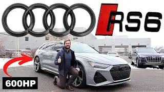 Audi RS6 Avant 2023 года: производительность суперкара и практичность универсала