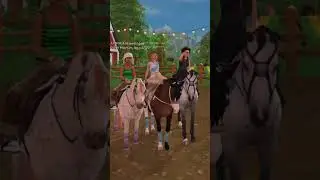 Storm's horse dancing bug 😂 #sso #starstable