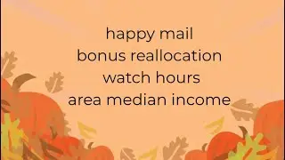 Bonus reallocation&hellip;