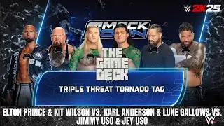 FULL MATCH: Elton Prince & Kit Wilson vs Karl Anderson & Luke Gallows vs Jimmy Uso & Jey Uso WWE2K25