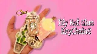 DIY Hot Glue Gun KEYCHAINS!《Katie's Cool Creations》
