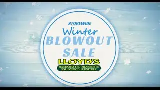 Solid Wood Mennonite Furniture Storewide Winter Blowout Sale - Lloyd's Mennonite Furniture
