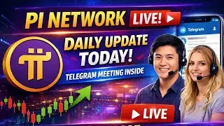 Pi NETWORK UPDATE NEWS -TODAY TELEGRAM MEETING LIVE ON  KYC PROBLEM  SOLVE TELEGRAM MEETING 2025
