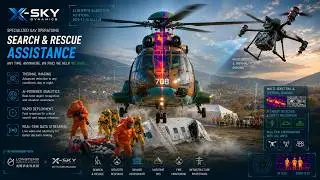 Drone Search and rescue Дрон търсене и спасяване термо камера инспекция идирване и анализ обстановка