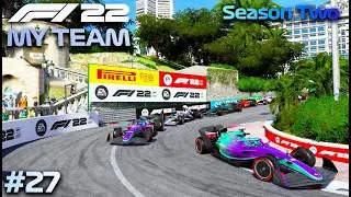 F1 22 MY TEAM CAREER PART:27 DOUBLE POINTS AT MONACO? BEST WEEKEND FOR OUR TEAMMATE!