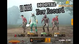 Mortal New Record 33 kills | Playing with random players | With Fun |