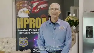 Gov. Abbott endorsed by Houston Police Retired Officers Association