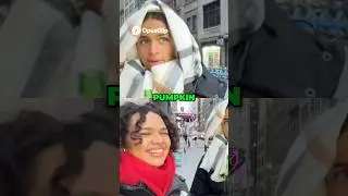 Trying viral NYC foods