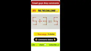 SIMPLE MATHS EQUATIONS PUZZLE 🧩 | #shortfeed