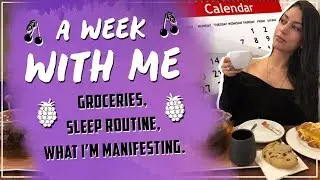 Vegan groceries, sleep routine, what I'm currently manifesting