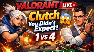 VALORANT LIVE Clutch You Didn&rsquo;t Expect 😱 | Ascendant Push Today
