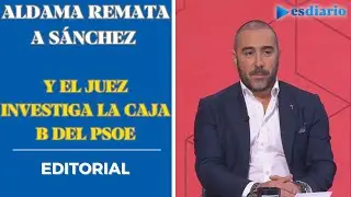 Aldama remata a S&aacute;nchez y el juez investiga la caja B del PSOE | Editorial