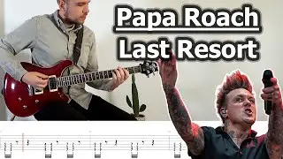 Papa Roach - Last Resort | Guitar Tabs Tutorial
