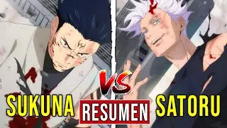 ⚡&iexcl;SATORU GOJO VS RYOMEN SUKUNA!🤯 | Pelea Completa | Jujutsu Kaisen (RESUMEN COMPLETO) Y Explicaci&oacute;n