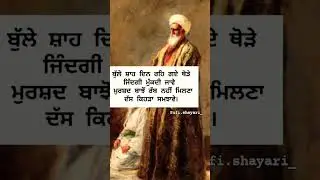 ਦੱਸ ਕਿਹੜਾ ਸਮਝਾਵੇ || Baba Bulleh Shah Sufi Lines || Sufi Shayari || #punjabithoughts #shorts