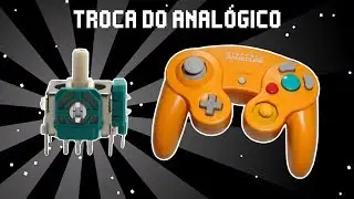 Como Trocar o Anal&oacute;gico do Game Cube com Folga - Tutorial