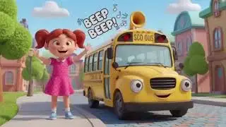 Vehicles Song for Kids 🚗🚌🚂 | Car Bus Train Plane | Nursery Rhymes Cartoon #VehiclesSong#vehicles 
