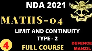 LIMIT_AND_CONTINUITY_TYPE_2 #NDA_2021 #COMPLETE_COURSE_MATHEMATICS  MZAA AJAYEGA