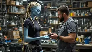 She Came for Spare Parts… and Left With a Human Heart | HFY Sci-Fi