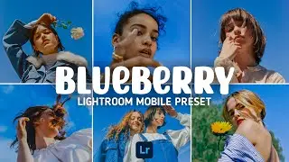 Blueberry Preset - Lightroom Mobile Presets Free DNG | Blue Sky Preset | Yonaard Id