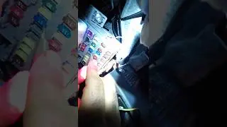 Honda cigarette lighter fuse location.