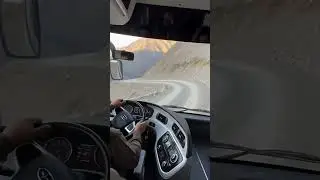 off-road bus driving on hills