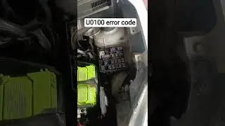 Maruti Swift engine check light problem error code U0100#automobile