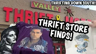 THRIFTING DOWN SOUTH! Thrift Store Finds
