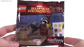 🔄 LEGO Marvel Rocket Raccoon polybag review! 5002145 re upload